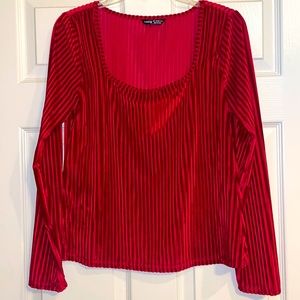 Women’s SHEIN size Large velvet top